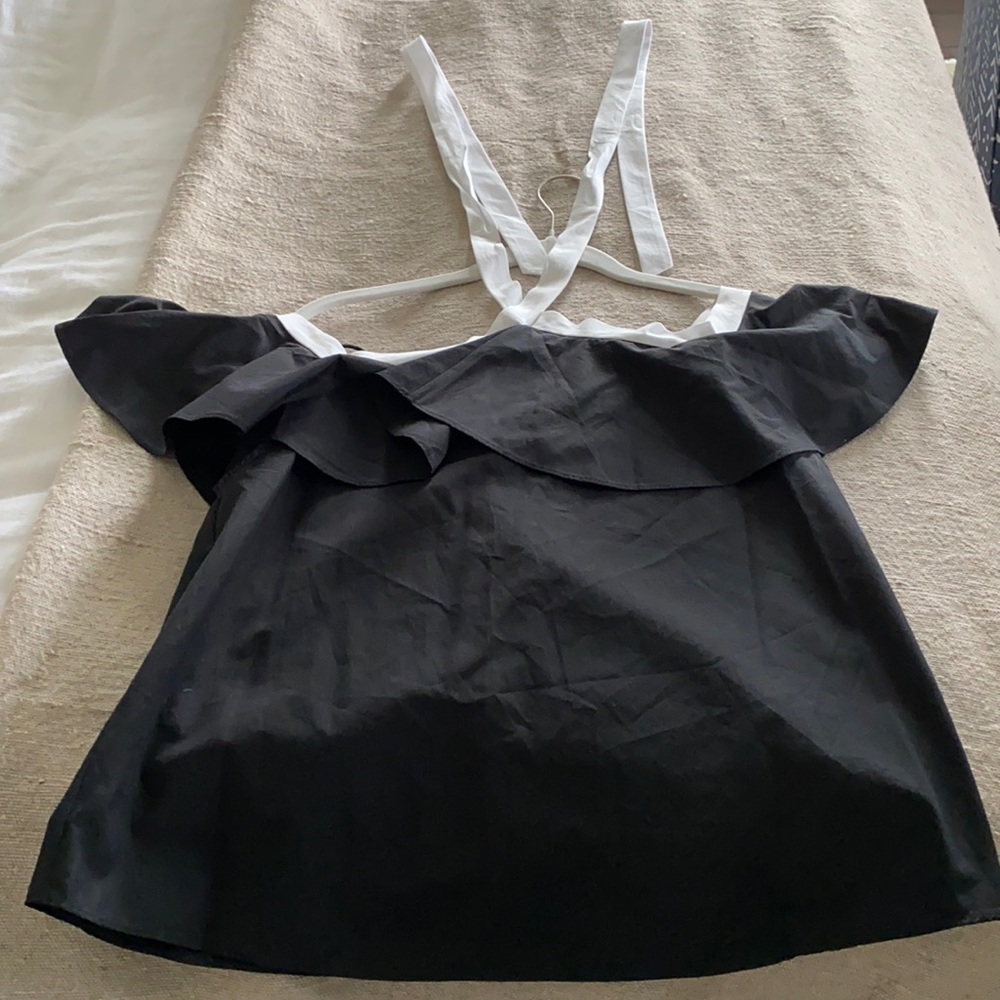 Black and white Alice and Olivia Top, M